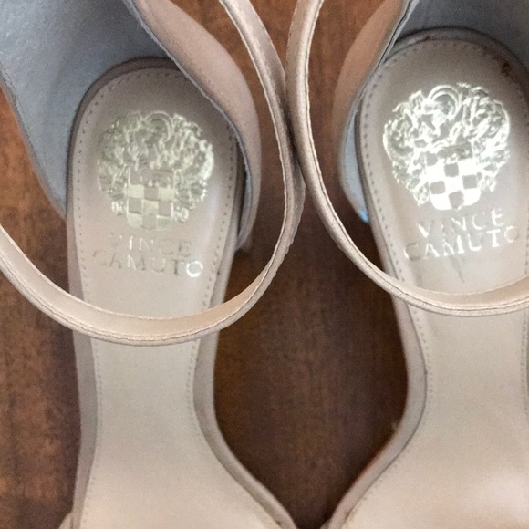 Vince Camuto Nude Ankle Strap Sandal - Picture 5 of 6